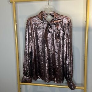 Rye Grass long sleeve blouse